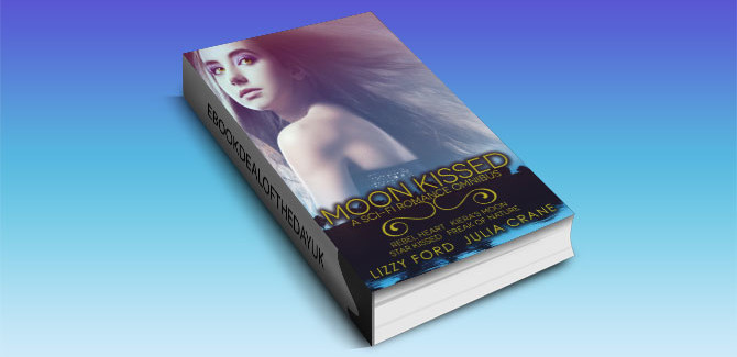 a sci-fi romance omnibus Moon Kissed by Lizzy Ford and Julia Crane