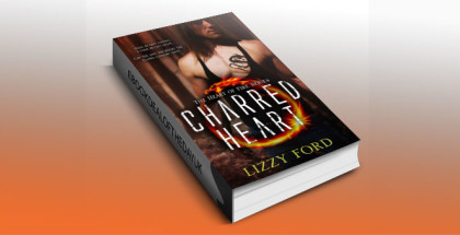 a paranormal romance kindle book "Charred Heart (#1, Heart of Fire)" by Lizzy Ford