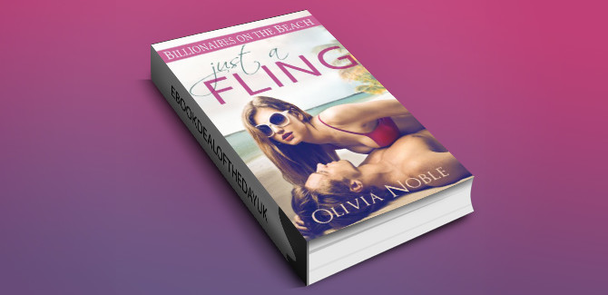 contemporary romance ebook Just a Fling (Billionaires on the Beach Book 1) by Olivia Noble