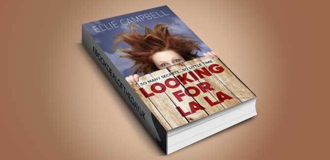cozy crime mystery w/ romance ebook Looking for La La by Ellie Campbell