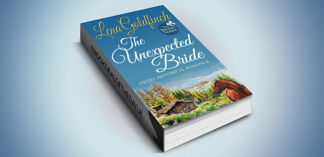 weet historical western romance ebook The Unexpected Bride (The Brides Book 1) by Lena Goldfinch