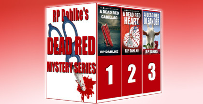 womensleuths mystery boxed set "The Dead Red Mystery Series (The Dead Red Mystery Series" by RP Dahlke
