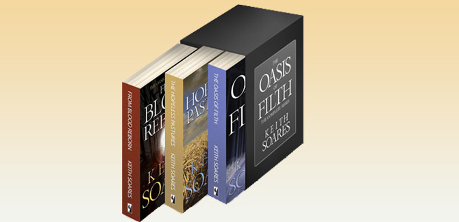 postapocalyptic scifi box setThe Oasis of Filth - The Complete Series by Keith Soares