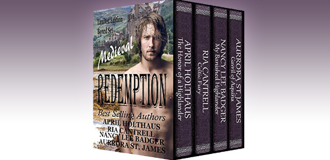 medieval historical romance boxed set  Medieval Redemption by Aurrora St. James, April Holthaus, Ria Cantrell, Nancy Lee Badger