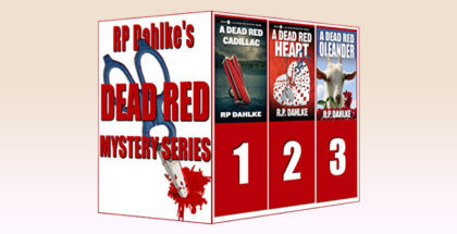 womensleuth cozy mystery ebook "3 Boxed Set-The Dead Red Mystery Series" by RP Dahlke