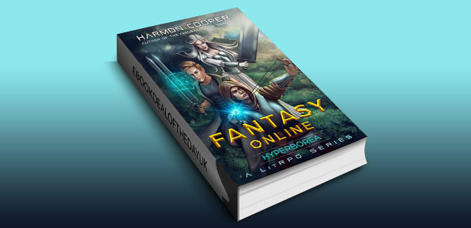 ya scifi ebook Fantasy Online: Hyperborea by Harmon Cooper