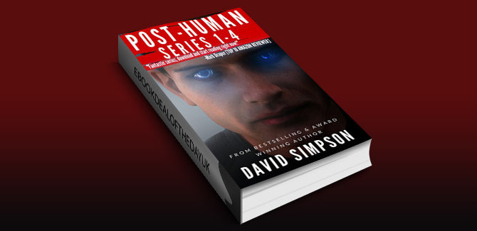 scifi kindle ebook Post-Human Omnibus Edition (1-4) (Post-Human Series) by David Simpson