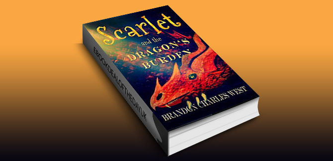 ya middle grade fantasy ebook Scarlet and the Dragon's Burden (Scarlet Hopewell Series Book 2) by Brandon Charles West